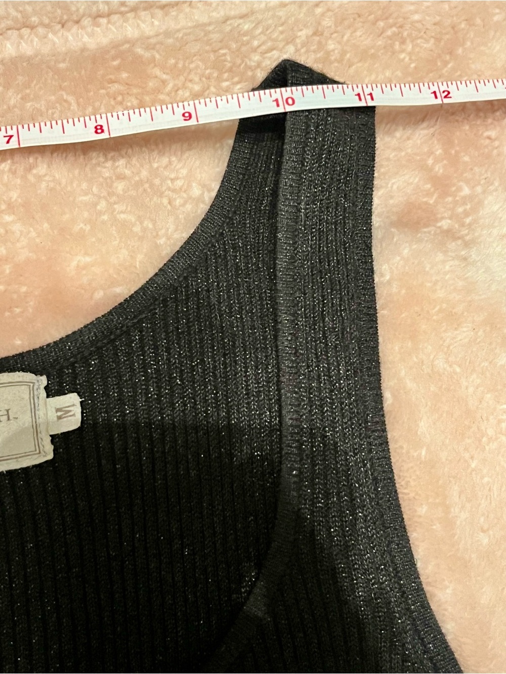 Double D Ranch Metallic Ribbed Tank Top - Picture 5 of 6